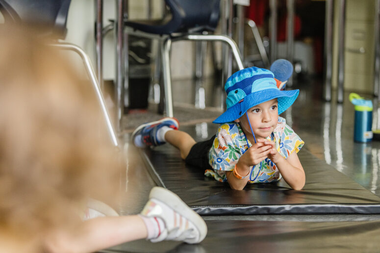 Happy campers enjoying summer day camp in DC