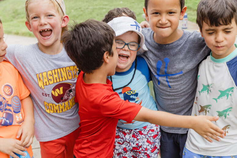 Kids laughing at DC’s best summer day camps